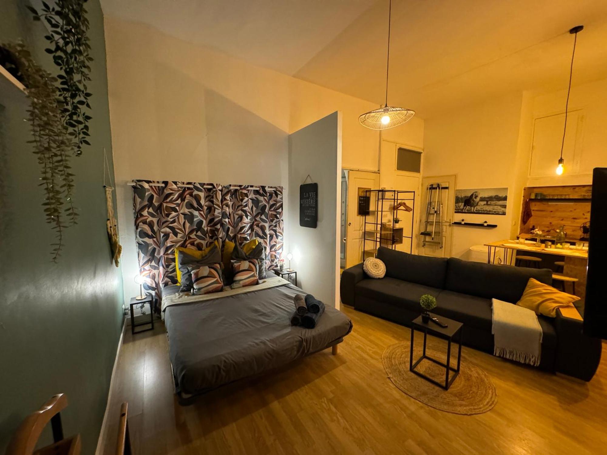 Charmant appartement climatisé aux pieds de la cité Carcasona Exterior foto